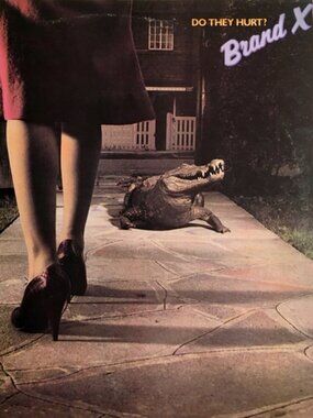 brand x do they hurt 1980 mint lp - jazz rock fusion phil collins drums genesis